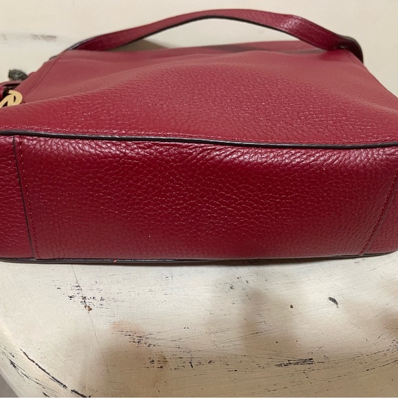Michael Kors Red Leather Shoulder Bag - Picture 7 of 7